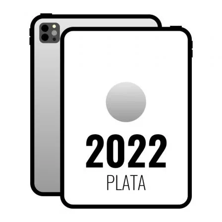 Apple iPad Pro 11 pulgadas 2022 256GB Plata WiFi + Cellular 5G M2 Apple iPad Pro 11 pulgadas 2022 256GB Plata WiFi + Cellular 5G M2